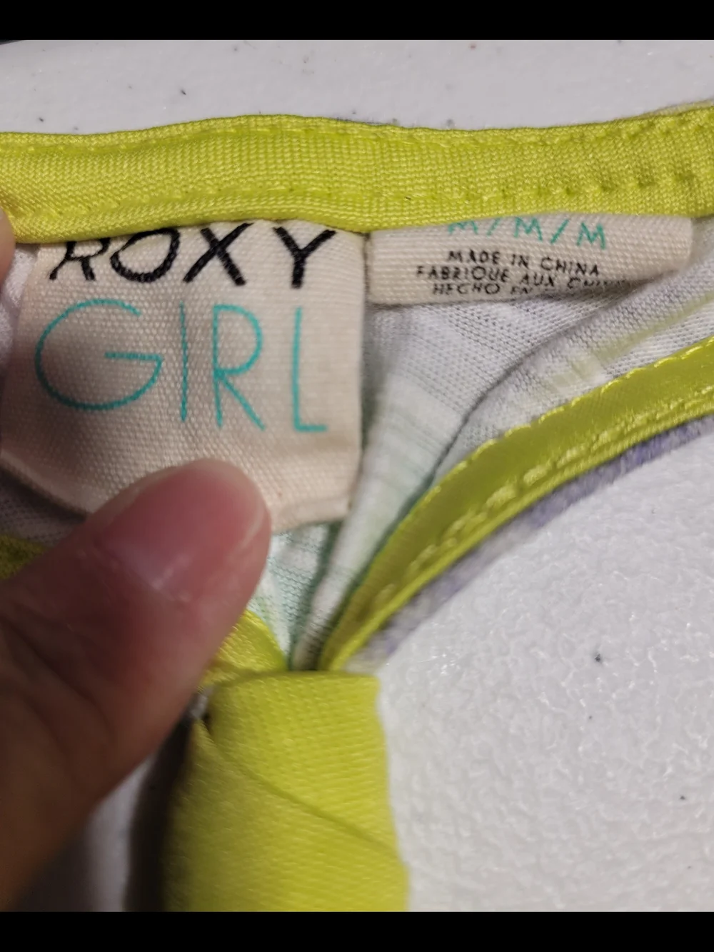 Roxy Girls Racerback Tank - Pastel Tie-Dye - Picture 2 of 3